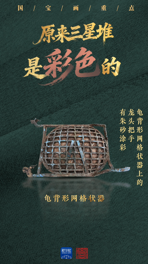 国宝画重点｜原来三星堆是彩色的