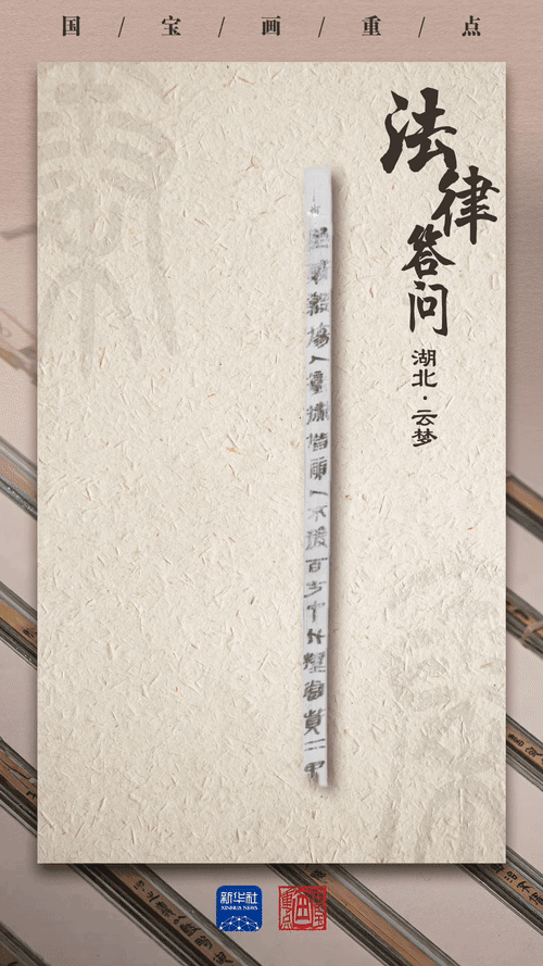 国宝画重点｜这些秦简实证中国法治文明源远流长