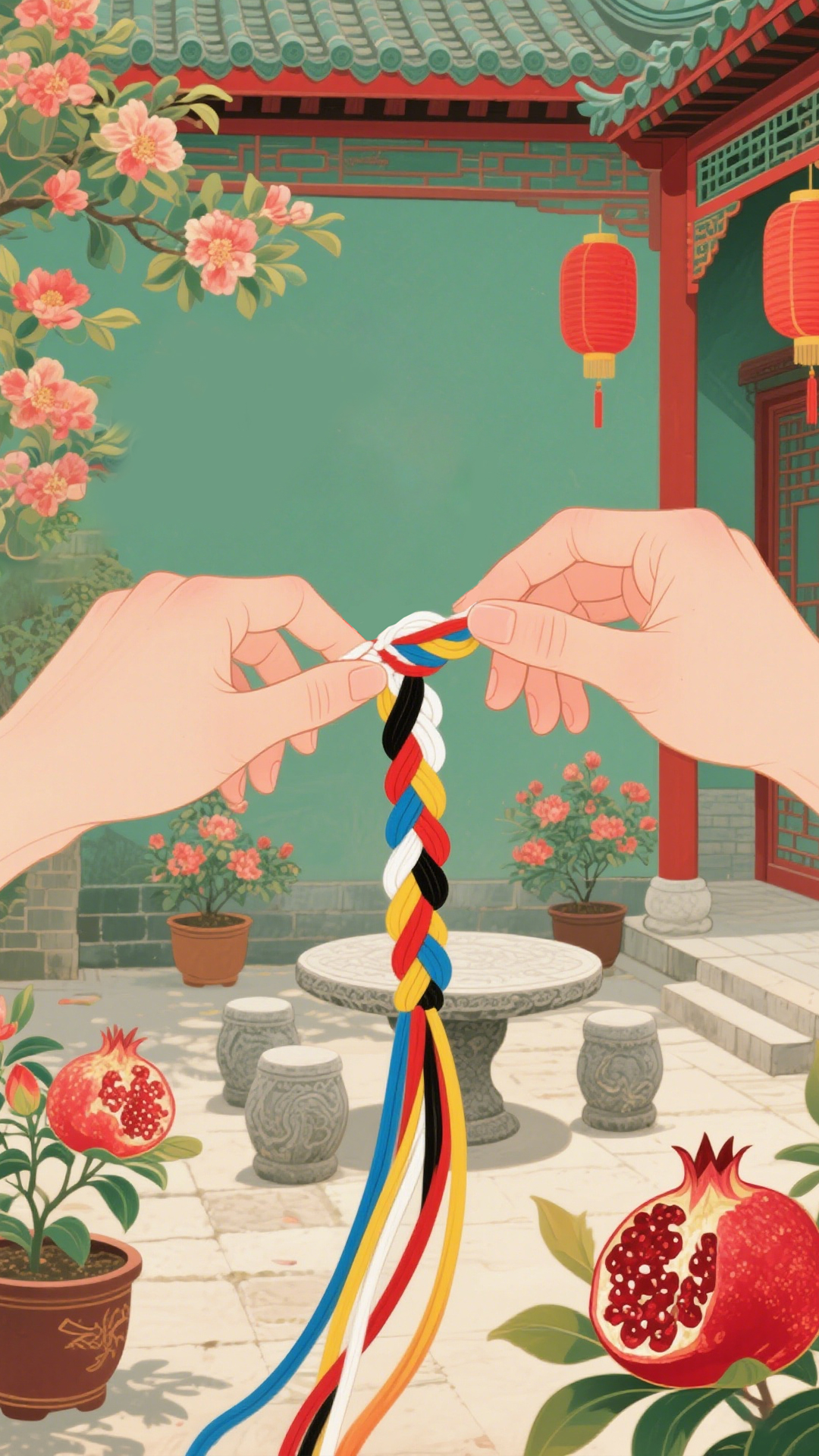 【网络中国节·端午】漫动时节丨绳系千秋：五色丝编织出的东方祝福