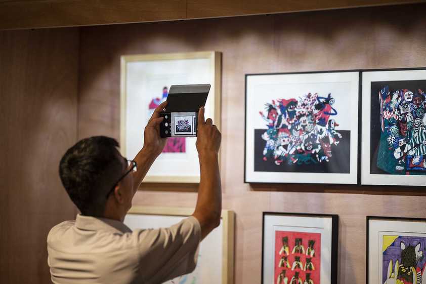 “一千零一页”琉森国际漫画展在京开幕 “一千零一页”琉森国际漫画展在京开幕