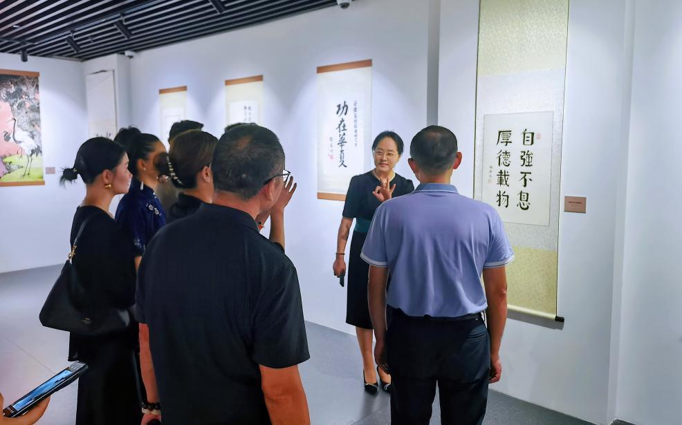 《刘铭传史迹展暨海峡两岸名家书画展》在中国科学技术大学正式开幕