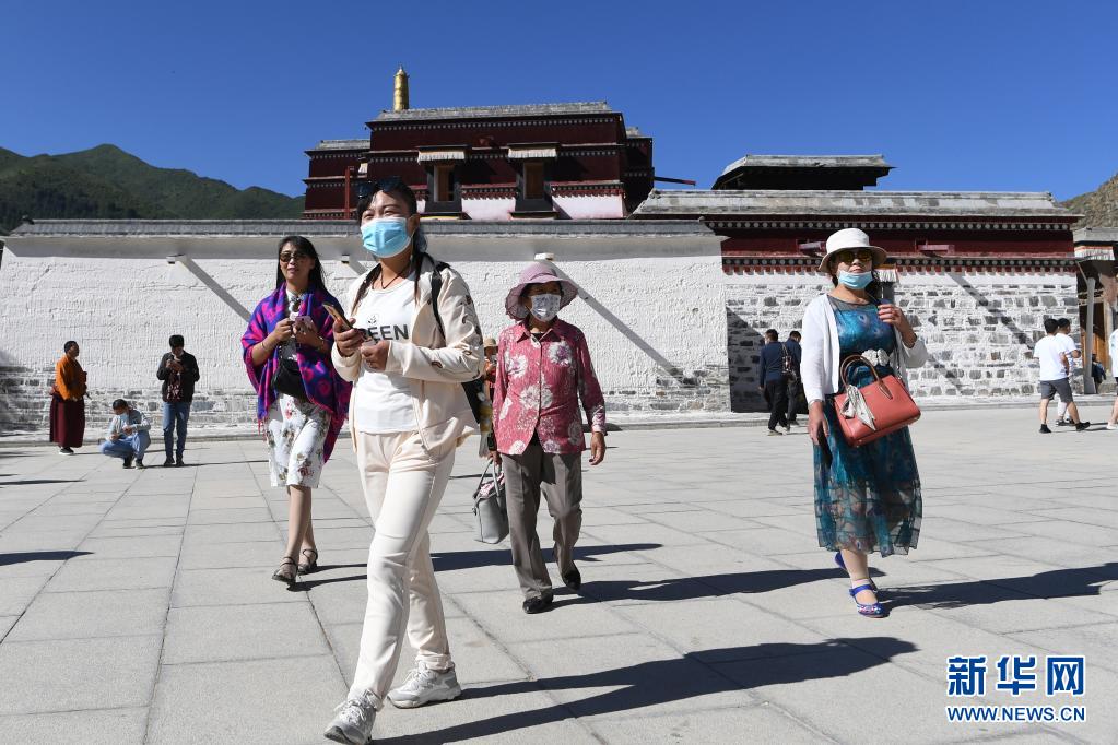 甘肃拉卜楞寺大规模整体保护修缮基本完工