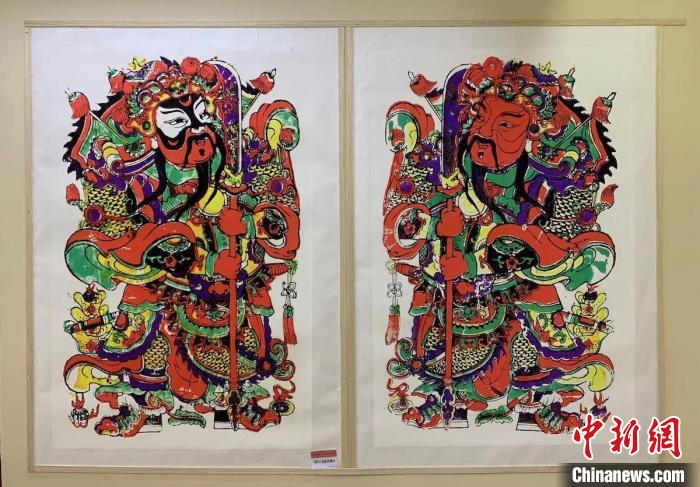 “年画始祖”平阳木版年画原刻版集中展 让非遗焕发新活力