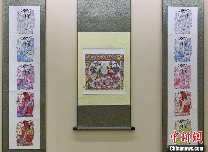 “年画始祖”平阳木版年画原刻版集中展 让非遗焕发新活力