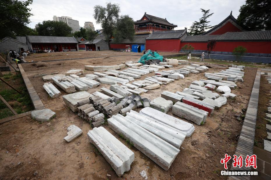 北京万寿寺八成古建筑得到修缮 首批展览有望10月开放