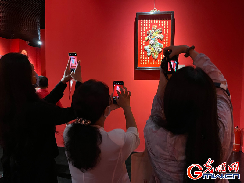 组图：北京金漆镶嵌艺术博物馆开馆