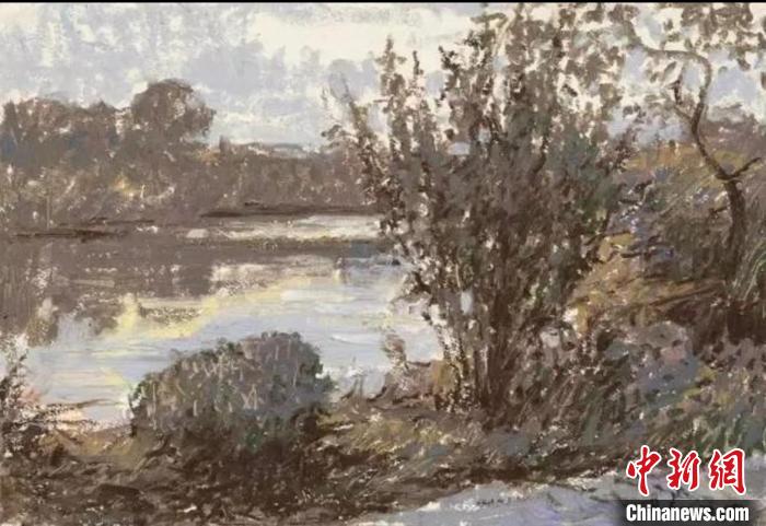 “纸本油画展”沪上开幕 探索新型油画材料更多可能性