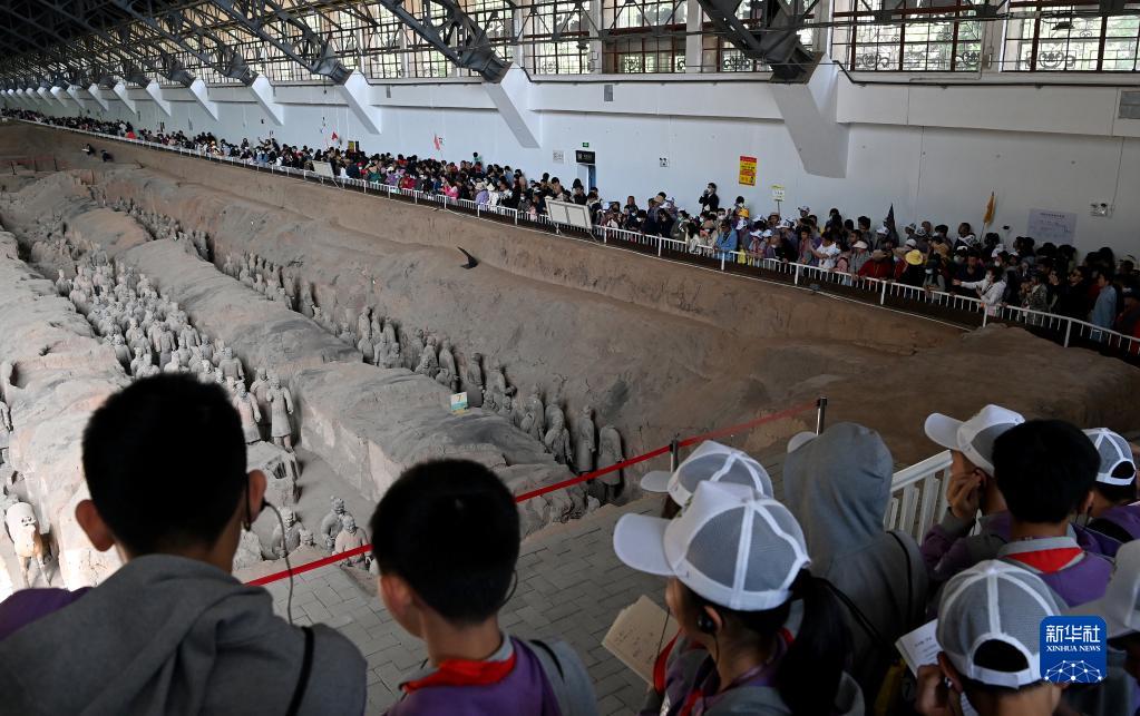 打卡古都西安的文化地标——秦兵马俑