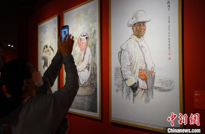 赵志田中国画作品展开幕 凸显“脊梁”时代精神