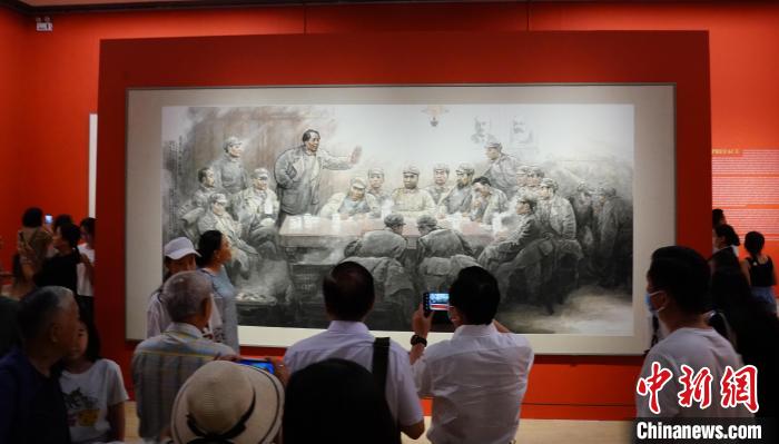 赵志田中国画作品展开幕 凸显“脊梁”时代精神
