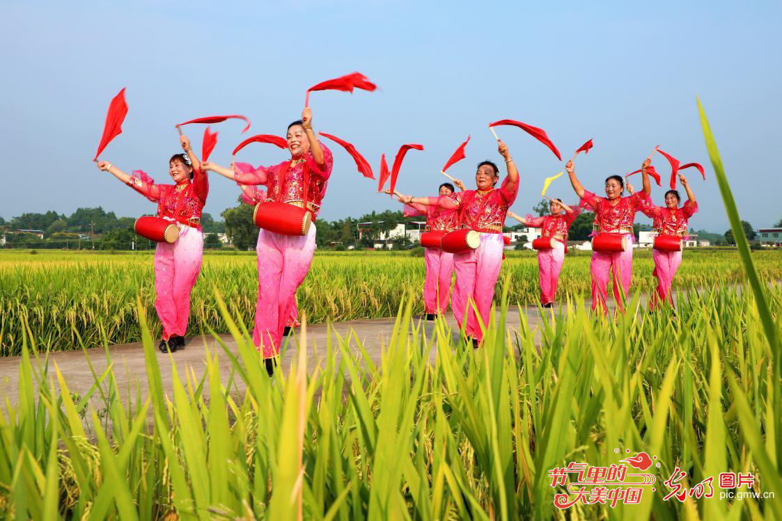 【节气里的大美中国】图话“丰”景丨多地民众花样庆祝丰收节