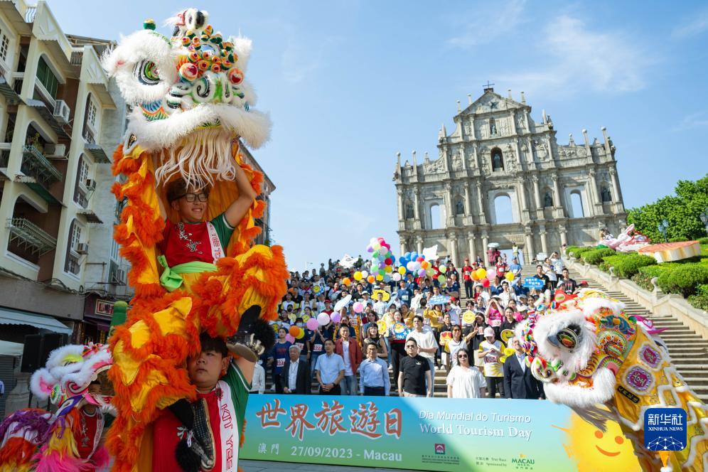 世界旅游日：澳门旅游局举办托盘比赛