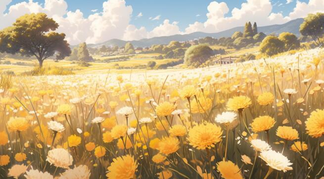 【节气里的大美中国·寒露】AI绘本：深秋的变奏曲