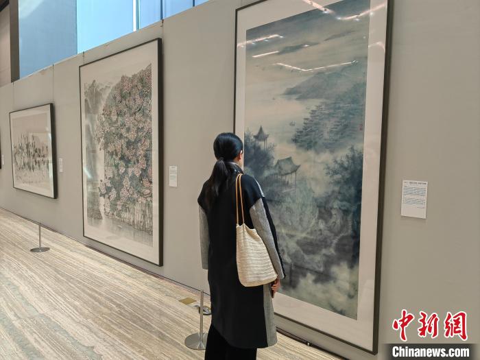 百余件长江主题美术作品亮相中国国家画院讲述“长江故事”