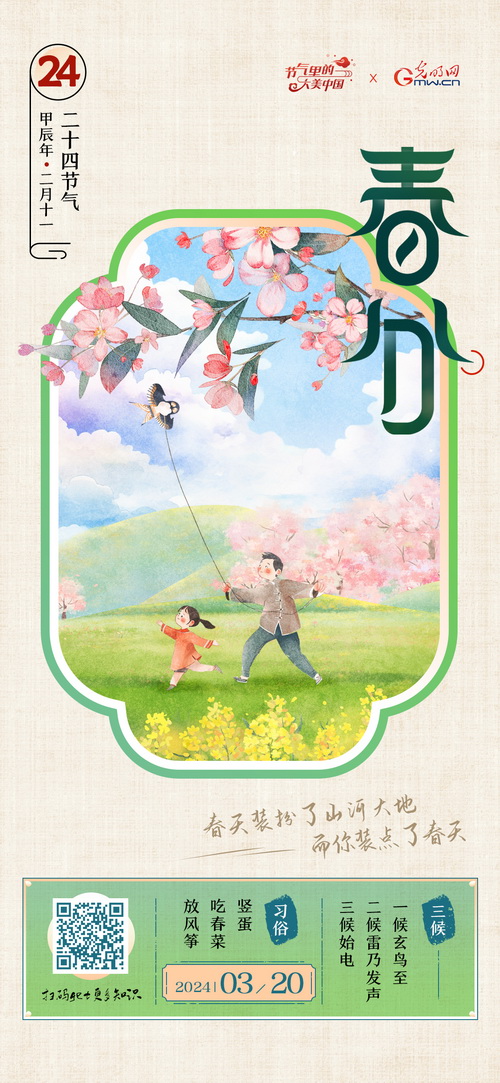 【节气里的大美中国】来自春分的信丨如期而至的是春天 【节气里的大美中国】来自春分的信丨如期而至的是春天