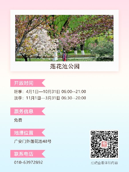 追花指南第四期！看樱花不只玉渊潭，别错过京城樱花最佳观赏期