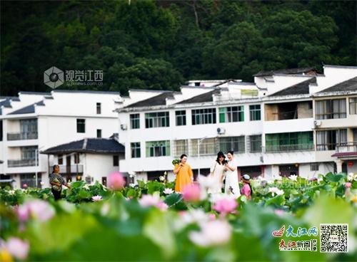 国潮走秀、非遗技艺展示、采莲舞快闪……解锁江西广昌中国莲花景区文旅“新姿势”