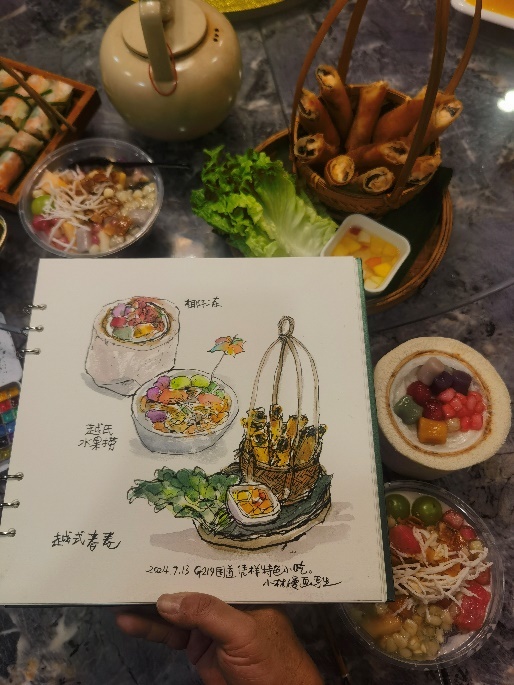 2024小林漫画“走读广西”，最新作品集锦——采风219国道崇左百色段“如画远方”