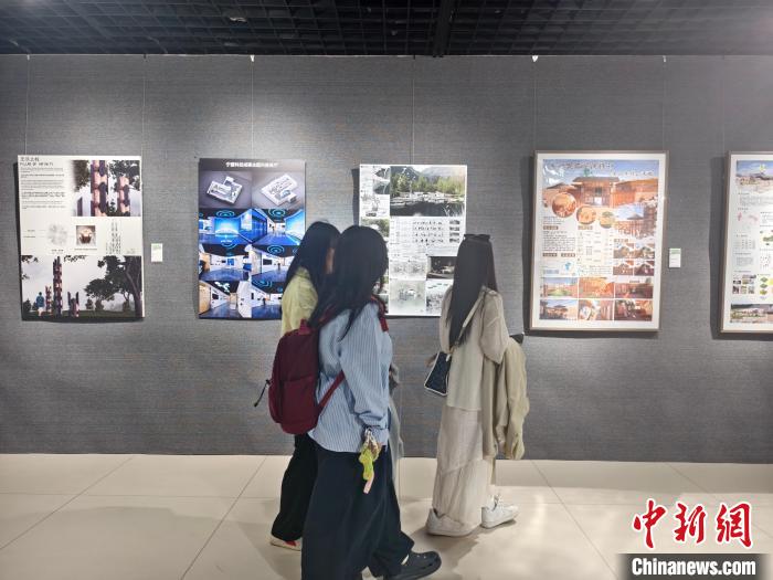首届宁夏艺术设计作品展开展 绘就塞上新景