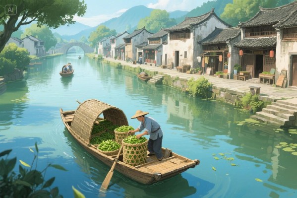 【何以中国】AI绘丨一块茶砖的自述，有点文艺~