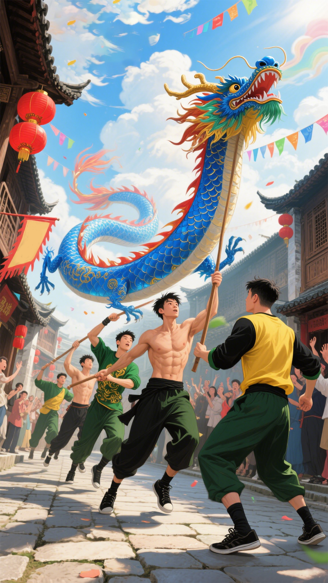 【网络中国节·端午】漫动时节丨众力化龙：龙影中的中国合力