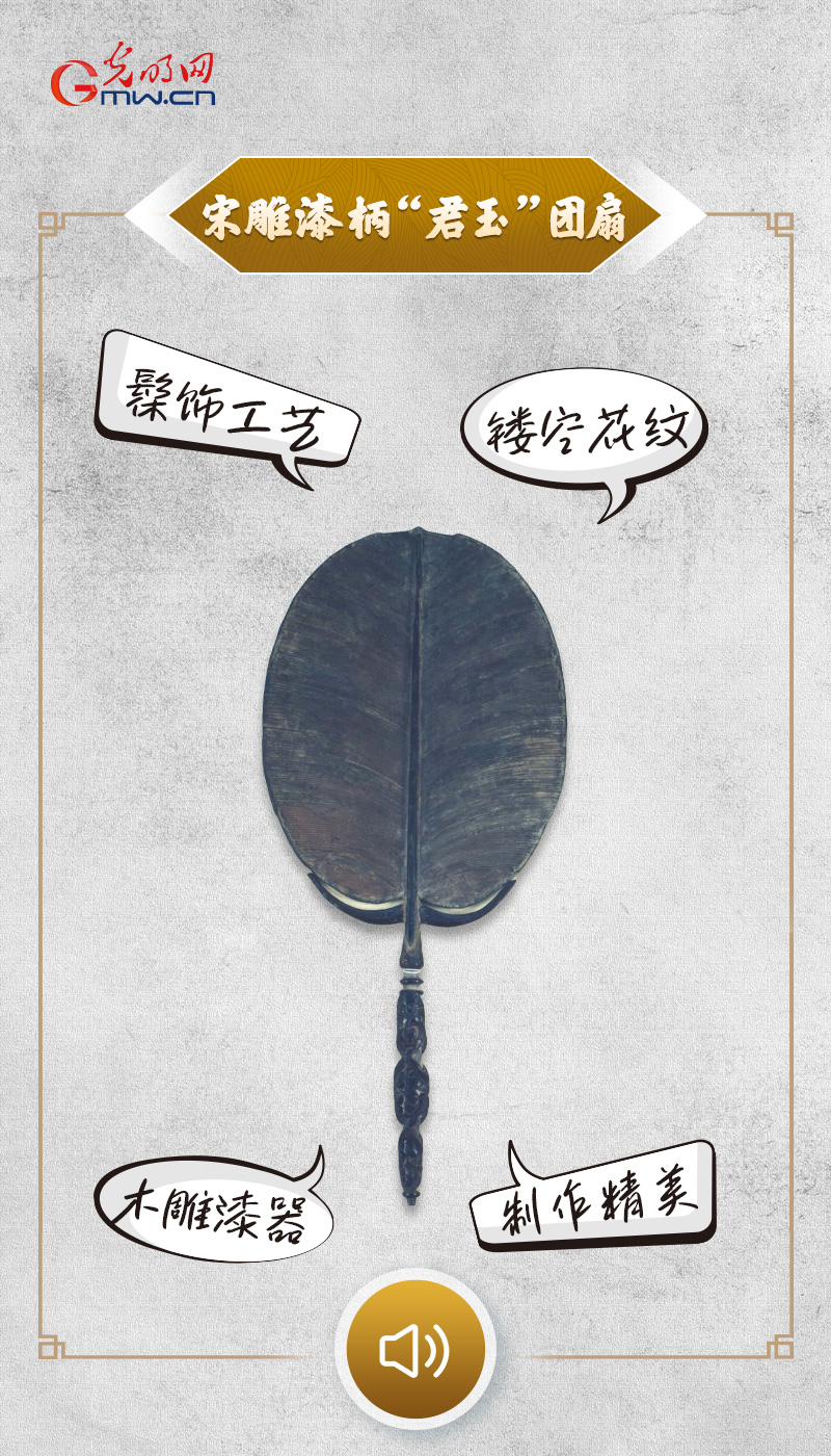 “文物会说话”有声海报｜一把来自宋代文人的“夏日伴侣”