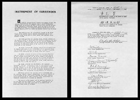 【文物里的抗战记忆】日本投降书：从屈辱到胜利的永恒见证