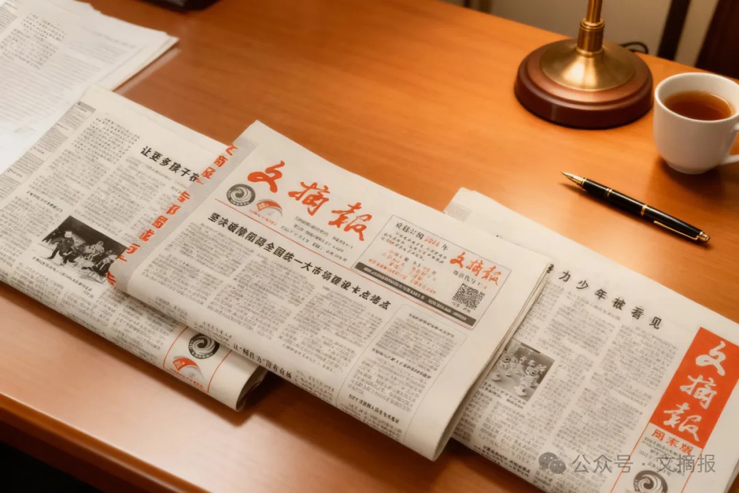 让我们成为这个“速食”时代的“管鲍之交” 欢迎订阅2026年《文摘报》