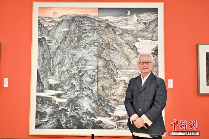 55岁赴北京读博 台湾画家林章湖开启艺术新生