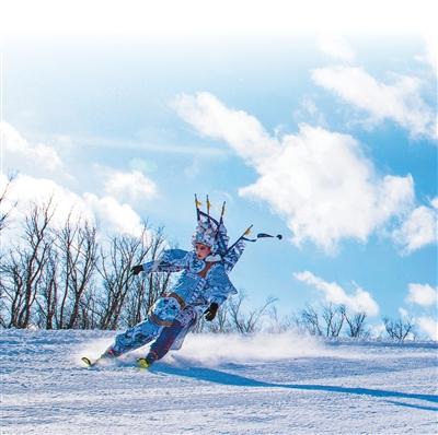 古韵“破冰”出 国风踏雪来(古韵国风 顶流审美)