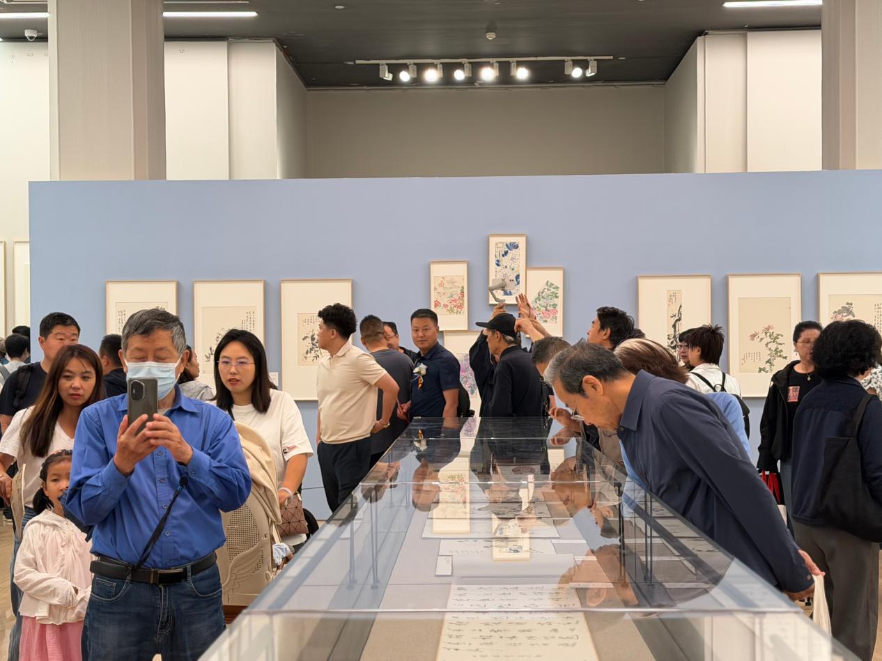 “以书入画—乙庄书画艺术作品展”在中国美术馆开幕