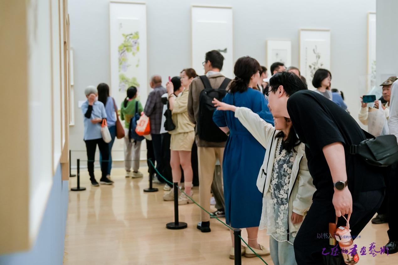 “以书入画—乙庄书画艺术作品展”在中国美术馆开幕