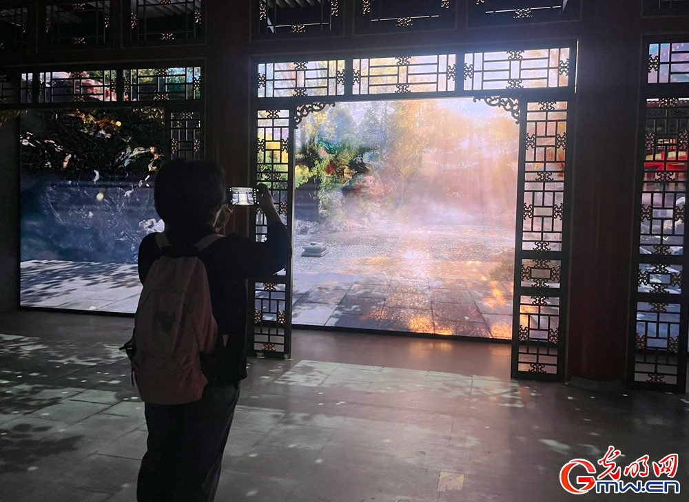 “归心一园——故宫乾隆花园沉浸式光影展”7月9日起面向公众开放