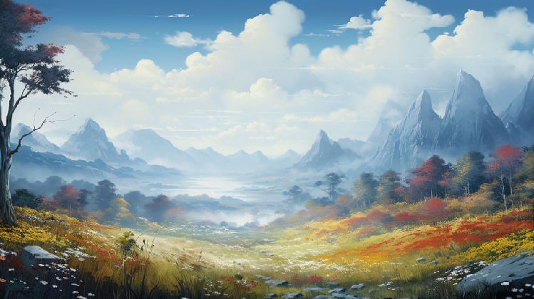 【节气里的大美中国·小雪 】AI绘本:冬季的信使 【节气里的大美中国·小雪 】AI绘本:冬季的信使