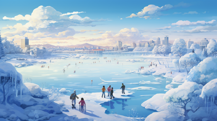 【节气里的大美中国·大雪】AI绘本：白色浪漫