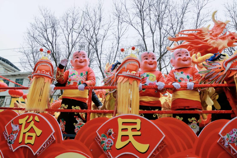 【网络中国节·元宵】组图丨非遗民间社火年味浓