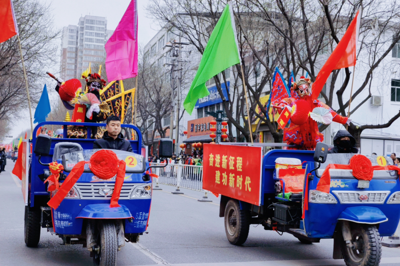 【网络中国节·元宵】组图丨非遗民间社火年味浓