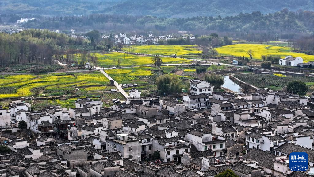 新华全媒＋丨穿越时光的浪漫——当古建邂逅春光