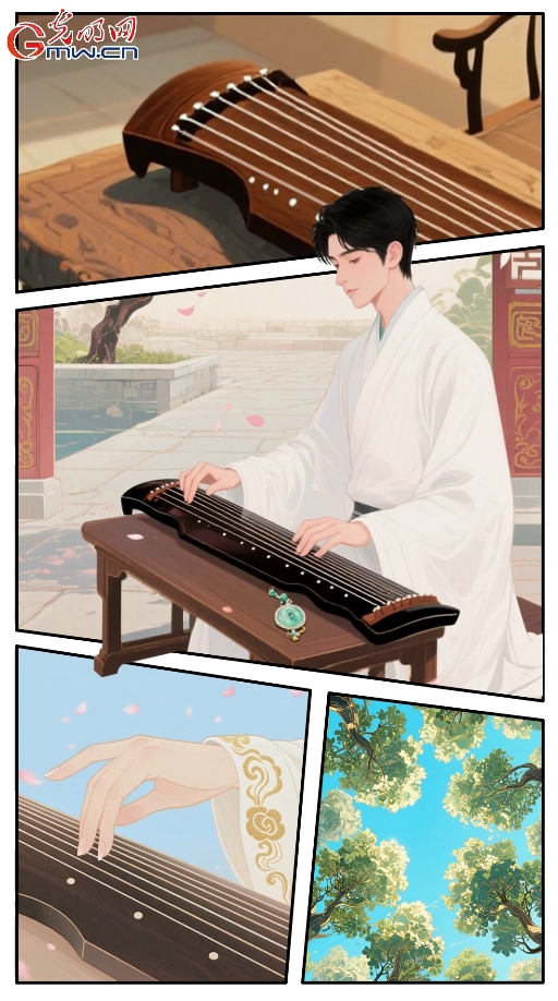 【文化和自然遗产日】漫动时节丨七弦拨动山河韵，一器承载中国风