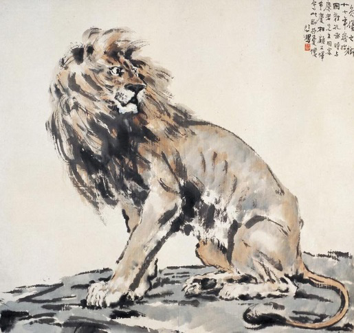 鲜为人知的俄罗斯藏徐悲鸿早期抗战画作