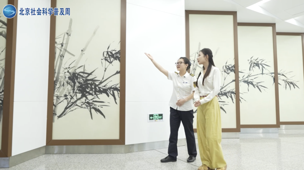 北京：地铁站里也有“艺术彩蛋”—— 2025·北京社会科学普及周“探寻北京”五日行第四日 探访暗藏地下空间内的“美的历程”