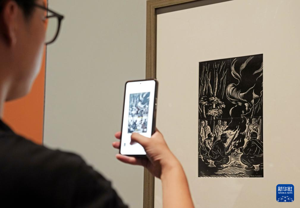 纪念抗战胜利80周年版画特展在沪举行