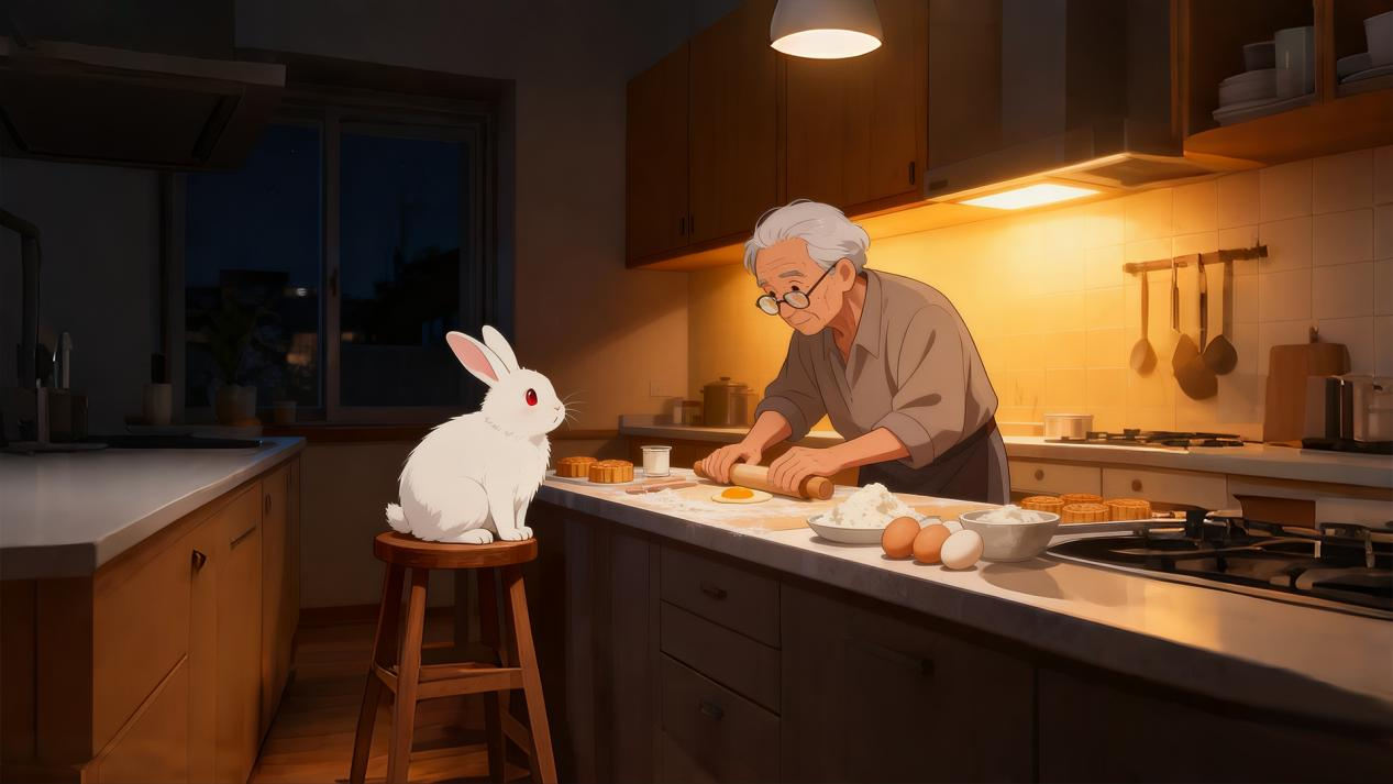 【网络中国节】漫动时节丨玉兔寻味人间