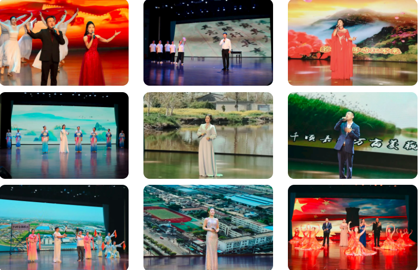 紫金花开 文化惠民 | 2025年紫金文化艺术节高邮市启动仪式暨卸甲镇二十届乡村之声歌咏展演活动成功举办