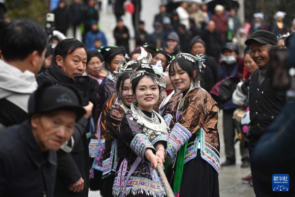 广西柳州:大寒时节苗年乐