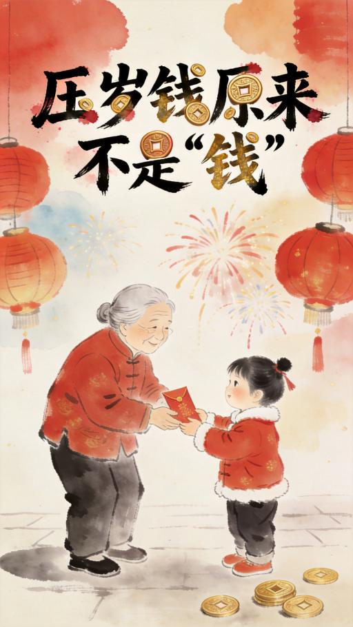 【网络中国节】压岁钱，原来不是“钱”？