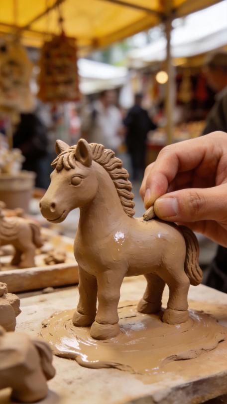 【网络中国节】一镜到底！一匹马的非遗变形记