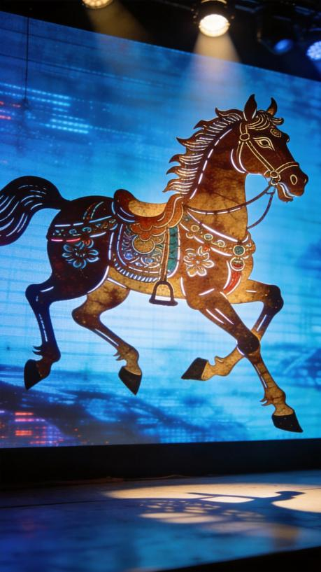 【网络中国节】一镜到底！一匹马的非遗变形记