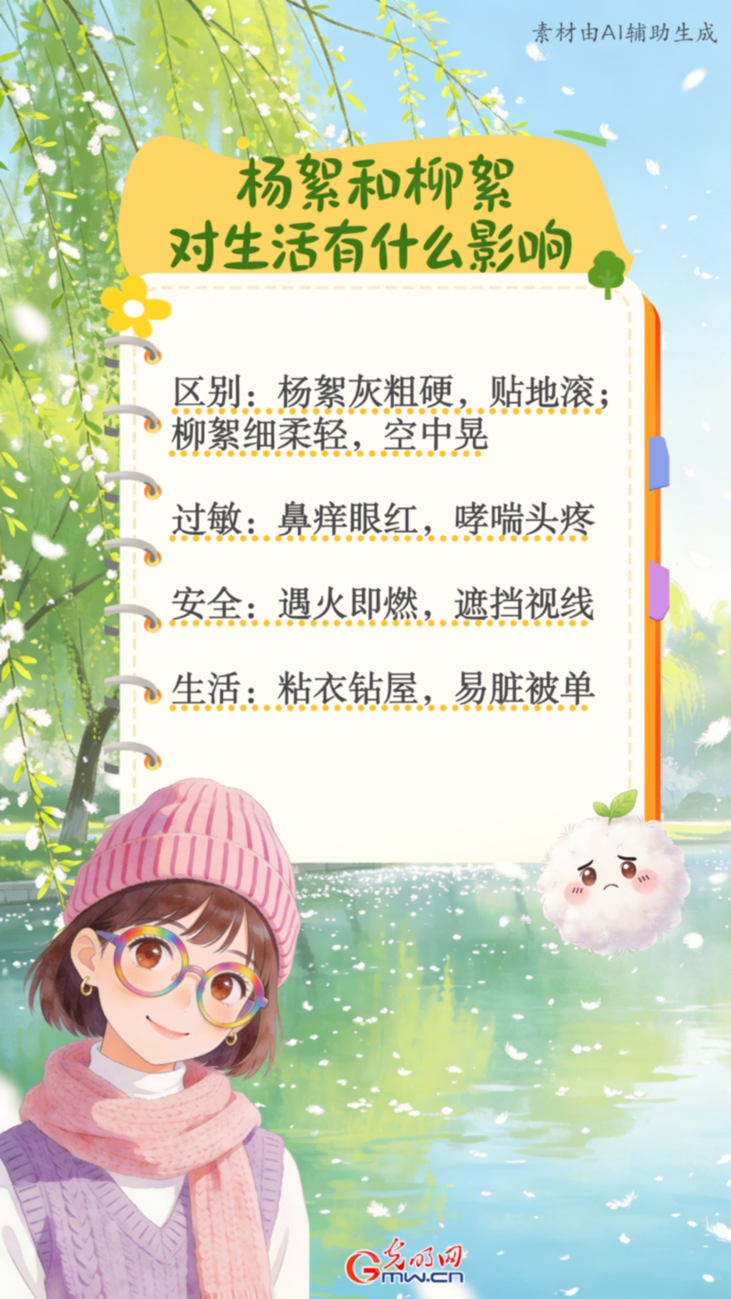 四月为何“飘雪”：“絮絮叨叨”一次说清