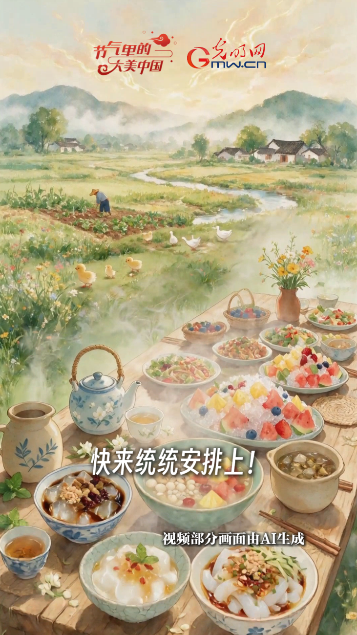 【节气里的大美中国·非遗食韵】大暑“续命”！消暑美食安排上！